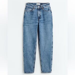 H&M High Waist Ankle Mom Jeans